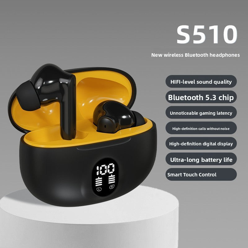 Wireless Bluetooth Earbuds with Digital Display