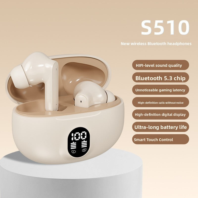 Wireless Bluetooth Earbuds with Digital Display