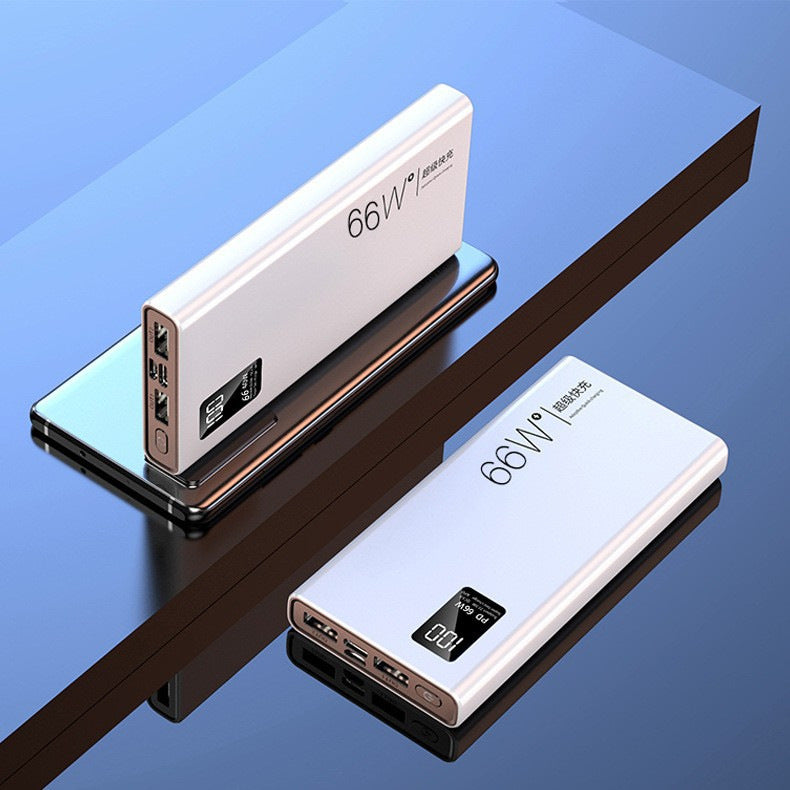 66W Fast Charging Power Bank 20000mAh Portable Charger